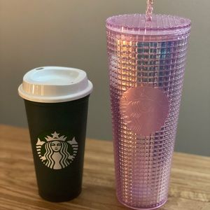 Starbucks holiday tumbler and colour changing cup